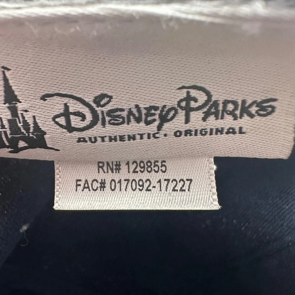 Disney Parks Cinderella Castle Micky & Walt Disney Navy Blue Baseball Cap Hat